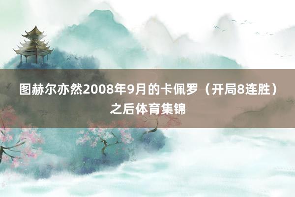 图赫尔亦然2008年9月的卡佩罗（开局8连胜）之后体育集锦