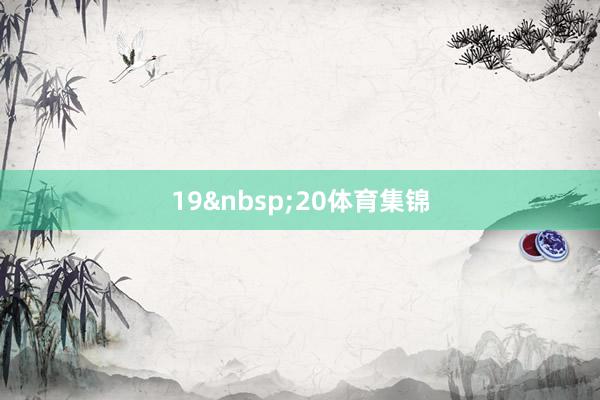 19 20体育集锦