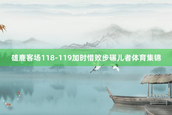 雄鹿客场118-119加时惜败步碾儿者体育集锦