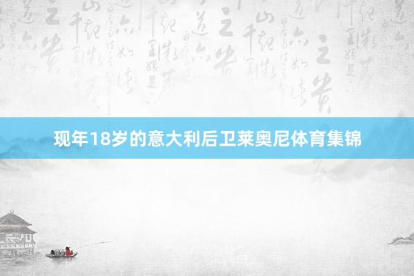 现年18岁的意大利后卫莱奥尼体育集锦
