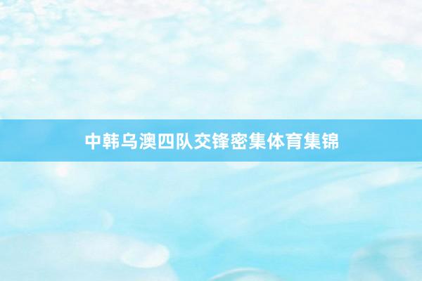 中韩乌澳四队交锋密集体育集锦