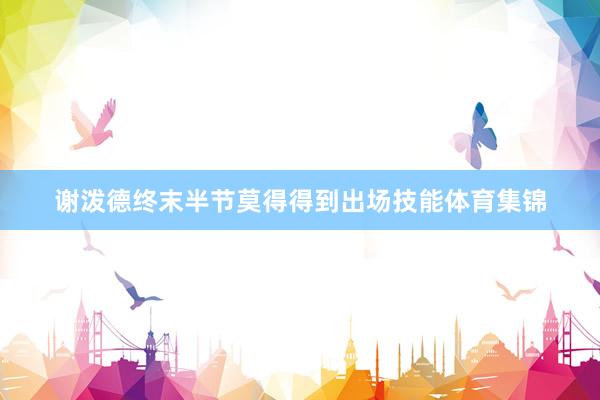 谢泼德终末半节莫得得到出场技能体育集锦